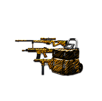 <h2><img class='icon' src='/static/images/main/icon-gold.png'><span class='item-name'>Envious Tiger Package</span></h2>
<!-- table class='tbl-item'>
<colgroup>
<col width='25%'>
<col width='15%'>
<col width='10%'>
<col width='25%'>
<col width='15%'>
</colgroup>
<tbody>
<tr>
<th>DAMAGE</th>
<td>031</td>
<td></td>
<th>ACCiracy</th>
<td>031</td>
<tr>
<tr>
<th>weight</th>
<td>011</td>
<td></td>
<th>fecoil</th>
<td>025</td>
<tr>
<tr>
<th>fire flate</th>
<td>281</td>
<td></td>
<th>range</th>
<td>300</td>
<tr>
</tbody>
</table -->